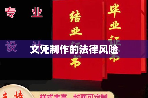 海港文凭制作的法律风险