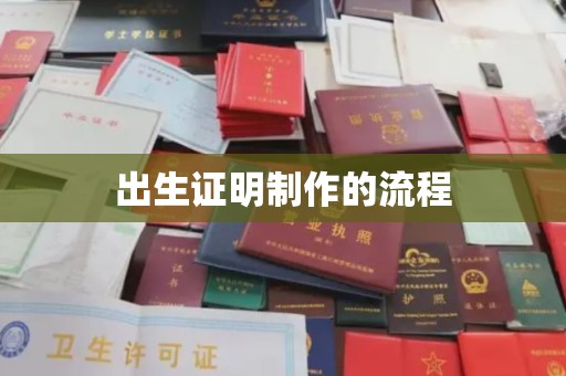 海港出生证明制作的流程