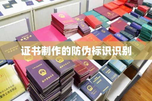 海港证书制作的防伪标识识别
