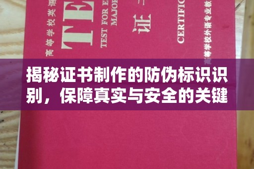 海港揭秘证书制作的防伪标识识别，保障真实与安全的关键