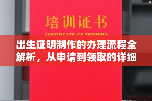 海港出生证明制作的办理流程全解析，从申请到领取的详细指南